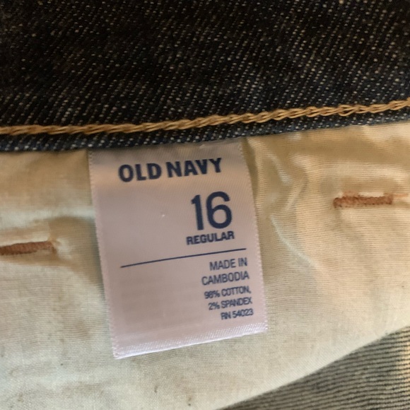 EUC OLD NAVY “THE SWEETHEART” 5 POCKET BOOTCUT JEANS IN SIZE 16R - Picture 13 of 13